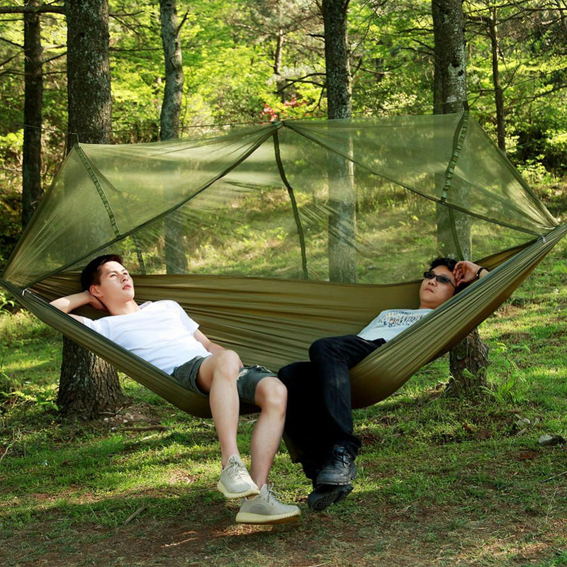 Relaxing Hammock With Mosquito Net